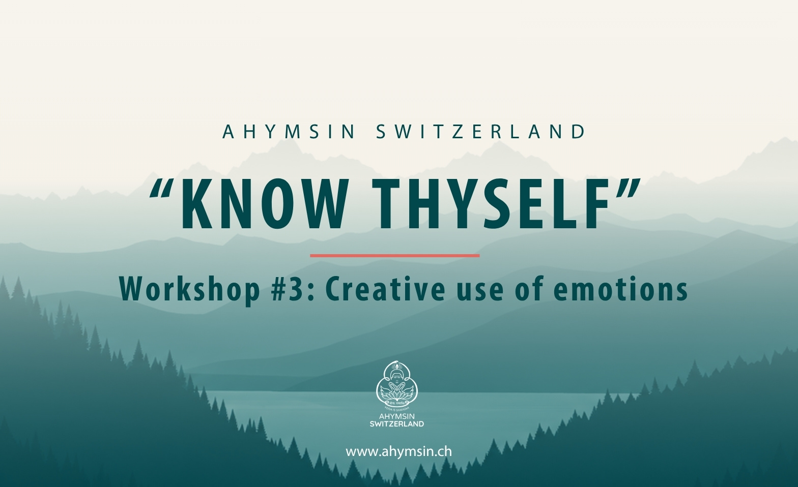 "KNOW THYSELF" Workshop series