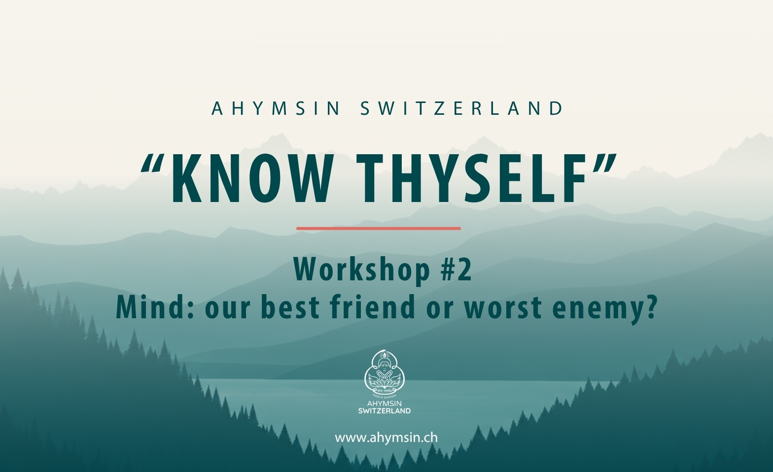 "KNOW THYSELF" Workshop series